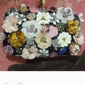 Bebe Embellished Clutch